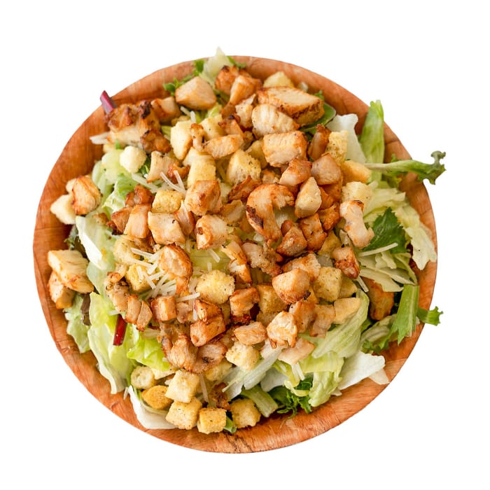 Chicken Caesar Salad.