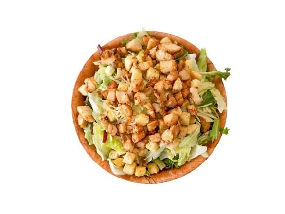 Chicken Caesar Salad Full Tray.